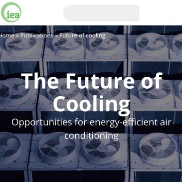 The Future of Cooling Opportunities for energy-efficient air conditioning